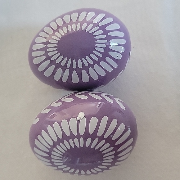 12 Ceramic Colorful Decrotive‎ Lightweight Eggs Easter - Picture 6 of 12